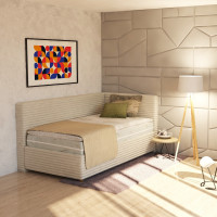 Čalúnená posteľ Sono 110x200cm s čelami a roštom Čalúnená posteľ Sono 110x200cm s čelami a roštom